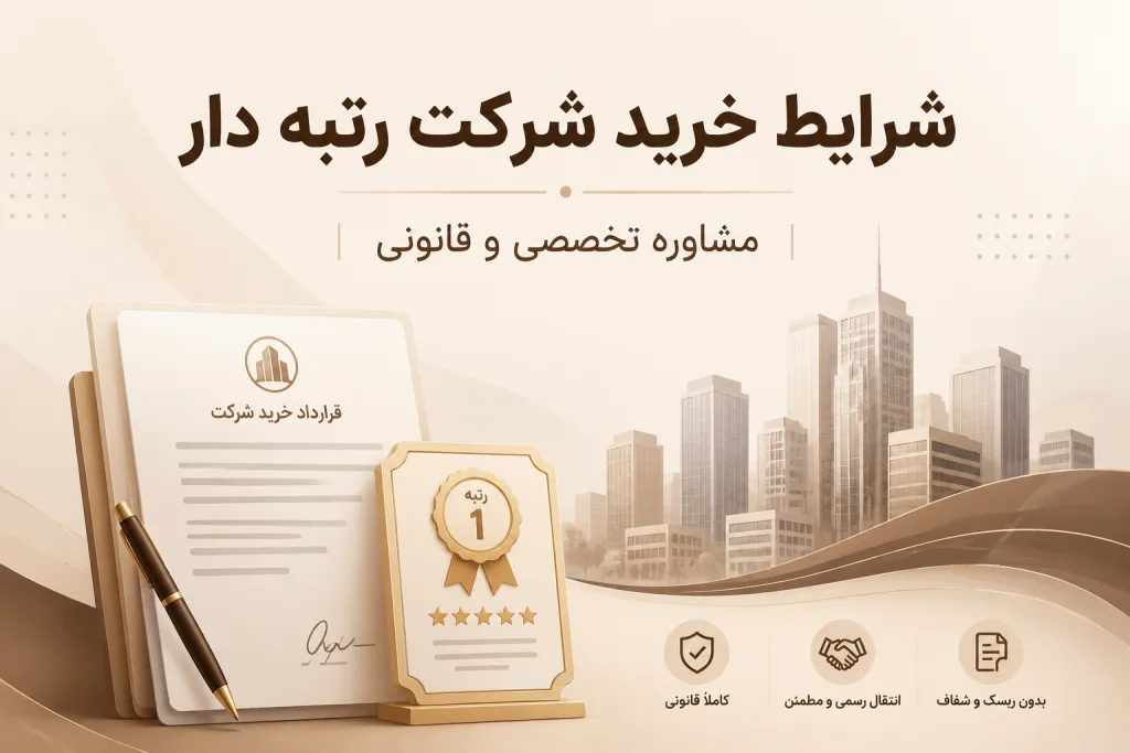 شرایط خرید شرکت رتبه دار